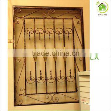 Beautiful Decorative Wrought Iron Windows Grill Design photo-2