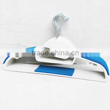 hot sale 2016 new style magic hangers saving space non slip plastic hangerss