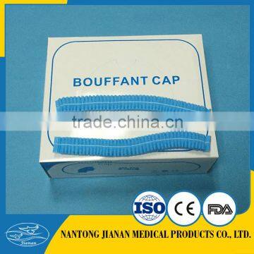 medical disposable non-woven mob cap/Clip Cap/nurse cap/round cap/bouffant cap