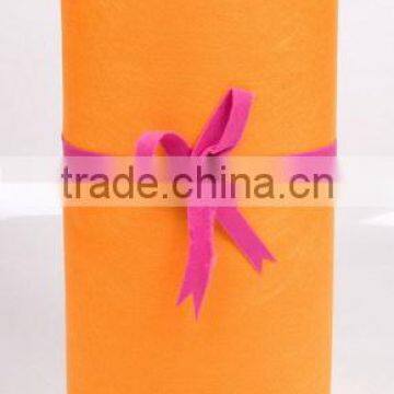 1mm orange non woven fabric