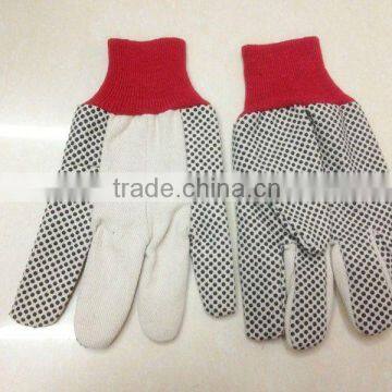 Weight Dot Cotton Yarn Gloves/ Working Gloves/ Safety Working Gloves