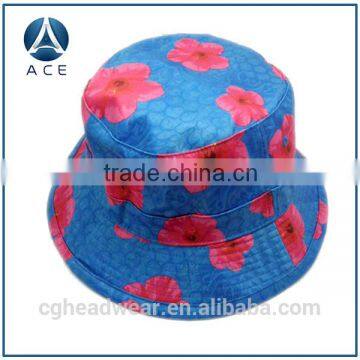 good quality floral bucket hat