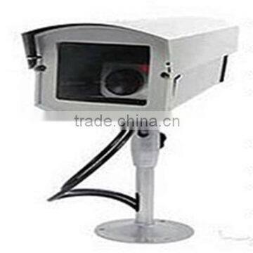 Dummy-AB-BX-03 Big aluminum IR Bullet Fake Dummy Surveillance Security Camera CCTV Record Light LED