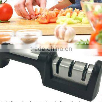 Ceramic Kitchen Knife Sharpener 3-stage Diamond Grinding Tools