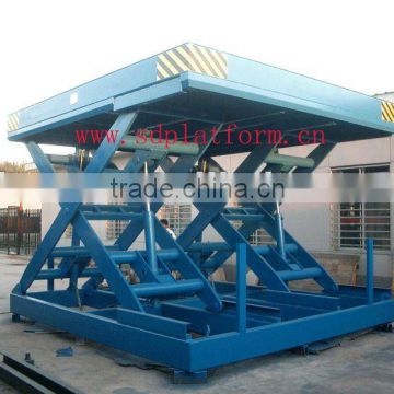 stationary hydraulic lift table