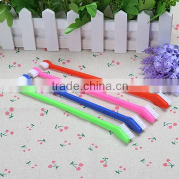 Dog Double Headed long Handle Toothbrush