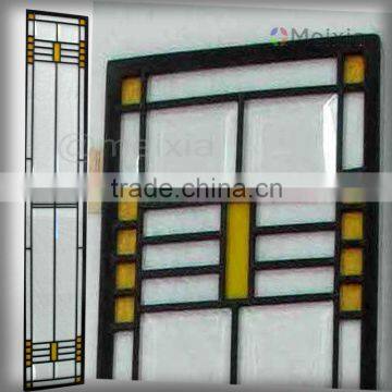 MX200003 china wholesale customized interior stained glass door for home decoration piece                        
                                                Quality Choice