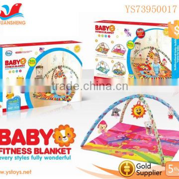 2015 Hottest Multifunction Funny Baby Blanket Educational Baby Activity Gym activity mats for toddlers