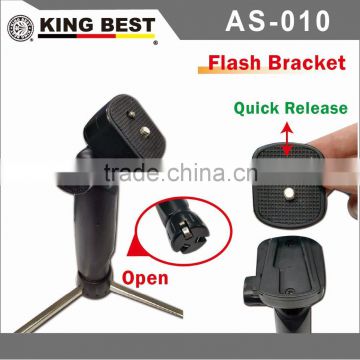 KINGBEST AS-010 Flash Bracket for DSLR Camera flash bracket VIDEO LIGHT BRACK Quick Release