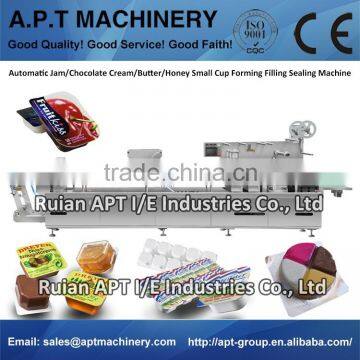 Automatic Jam/Chocolate Cream/Butter/Honey Thermoforming Packing Machine