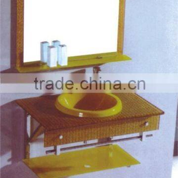 Tempered Glass Basin glass bathroom furniture