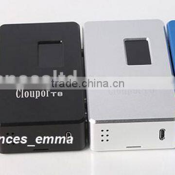 New Products 2015! upgrade your ecig cloupor mini vs 150w 100w box mod cloupor T6 T8 with huge vapor in stock