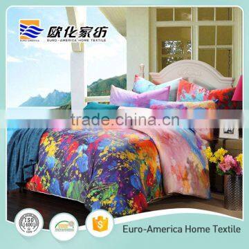 Home Style 3d Printing Microfiber Comforter Bedding Set