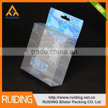 Transparent plastic packaging pvc boxes