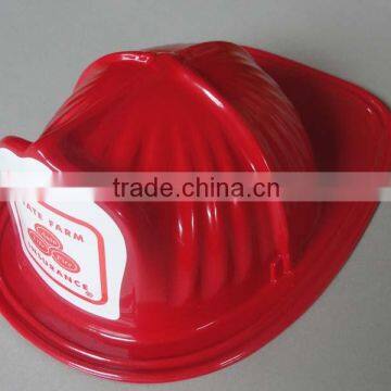 Pvc fireman hat for theme parties