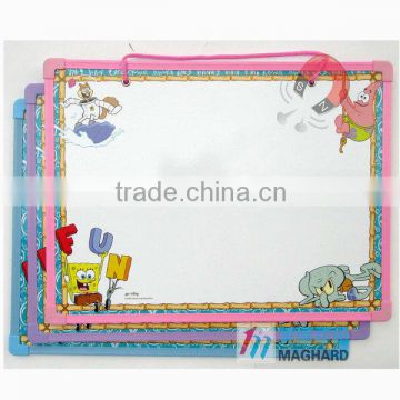 promotional children magnetic white writing board