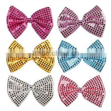 Giant clown sequin bow tie for party