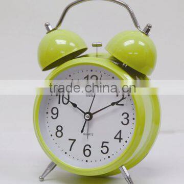 5" Twin Bell Alarm Clock, Quartz Analog Table Alarm Clock, Desk Alarm Clock photo-5
