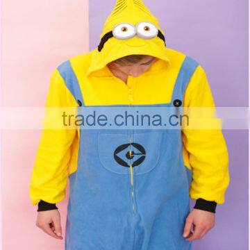 Wholesale Soft Warm Cartoon Men's Cotton Onesie
