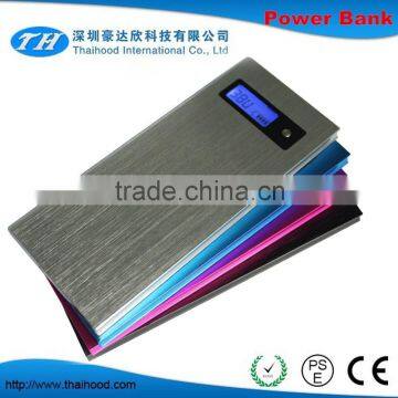 Aluminium alloy power bank portable charger power bank for whoesale