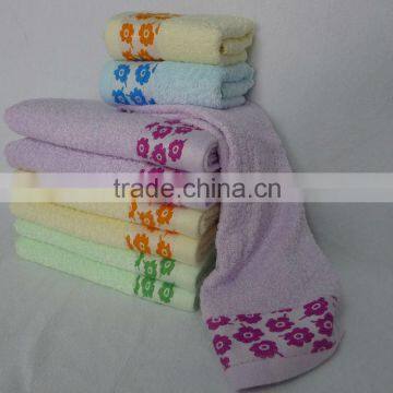 hot sale soft bamboo towel set