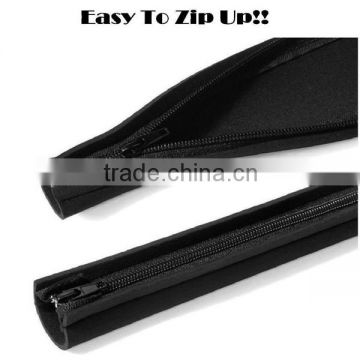 Neoprene flexible zipper cable sleeve