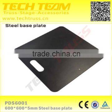 PDS6001 Steel Base Plate High Quality Coating Steel Base Plate Using on Pipe and Drape for Wedding Decoration