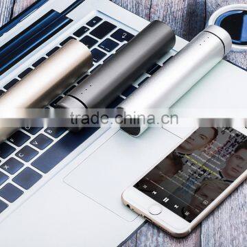 4000mAh Portable USB Metal Power Bank Charger Speakers 4000mah ,Speaker Power Bank 2600mah photo-4