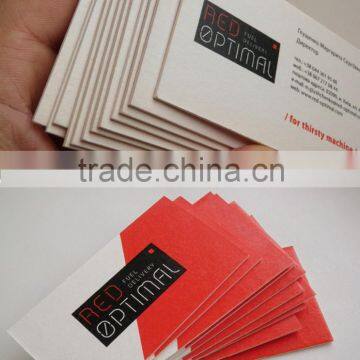 favourable price rfid paper/transparent business card