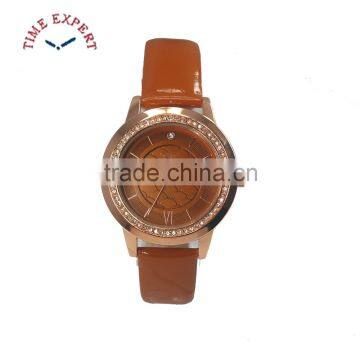 2016 Latest Collection Alloy Case With Slicon Strap Lady Watch photo-6