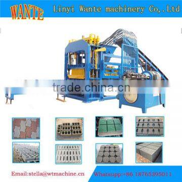 German Technology! QT10-15 Paving Block Making Machine Type construction building machine