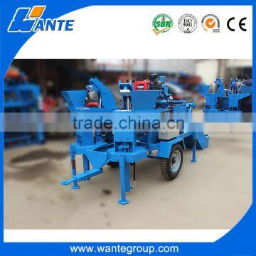 WT2-20M Diesel Engine Block and Brick Making Machine,interlocking Stabilized Soil Block Machine photo-4