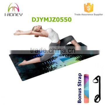 Wet Absorbent Yoga Mat Machine Washable Anti-slip Best for Hot Yoga