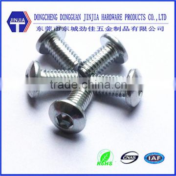 stainless steel button head hex socket head cap screw