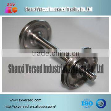 The railway system stainless steel precision casting train wheel
