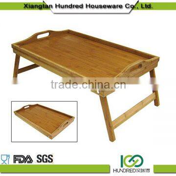 Hot sale Safe Cooking Tools Bamboo bed serving food Trays