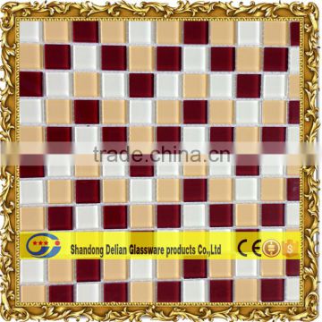 living room walll glass mosaic