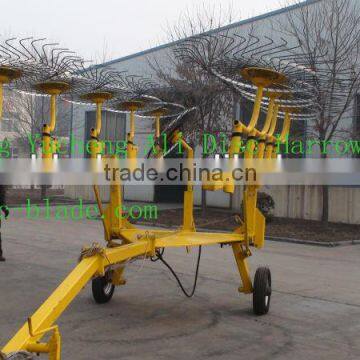 New Trailling hay raker hydraulic lift