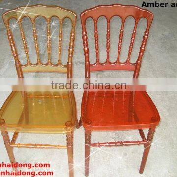 amber and red clear napoleon banquet chair wedding chairs