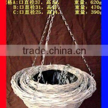 hot sale high quality willow wall baskets