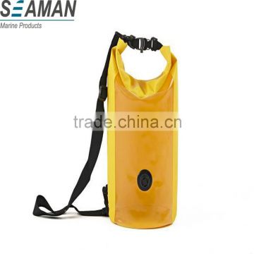 TPU Laminated fabric water proof bag with air tap