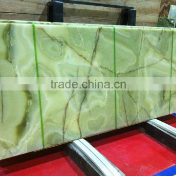 New Green Onyx Countertop Slab