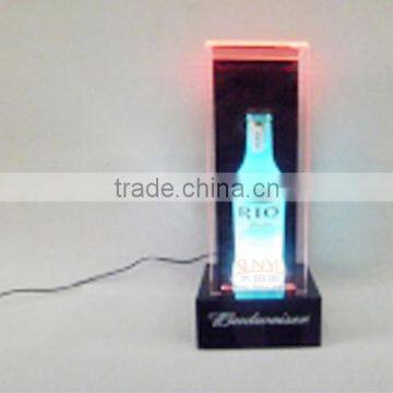 Professional Production LED Acrylic Wine Display For All Kinds Of Wines LED Light Installed