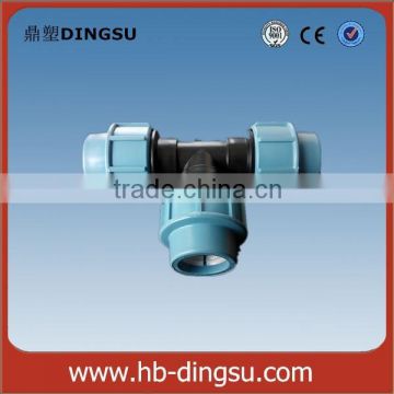 PP Compression Fittings For PE Pipe pp compression fittings