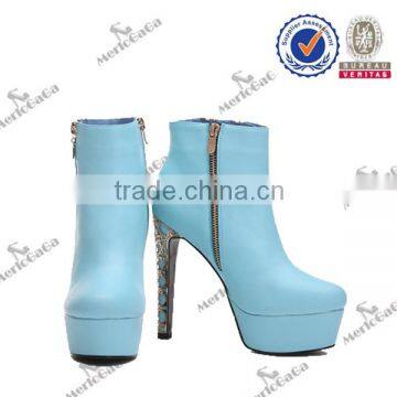 hot sale Handmade new design boots hidden heel