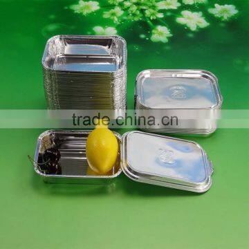 4290 rectangle aluminium foil box food container bulk production