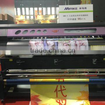 MIMKE QM8-3 direct to fabric sublimation printer with double DX5113 head, 1.8m