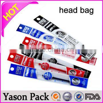 YASON Printed Opp Header Bags for Biscuit Opp Header Bags for Silk Ribbon Package Staple Header Pack Poly Bag photo-4
