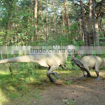 Fiberglass Outdoor Life Size Ceratosaurus for Show