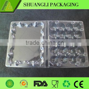 Wholesale PVC PET plastic quail egg tray packaging